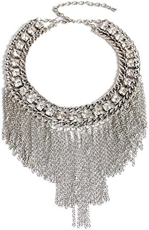 efigo Fashion Statement Necklace Choker Collar Bib Necklace Vintage Boho Costume Jewelry for Women Girls