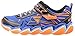 Skechers Kids Boys Skech Air 3.0 Rupture Sneaker (Little Kid/Big Kid), Black/Blue/Orange, 1.5 M US Little Kid