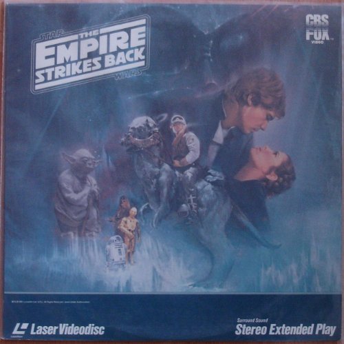 Star Wars The Empire Strikes Back Laserdisc (1984) CBS Fox Stereo Extended Play