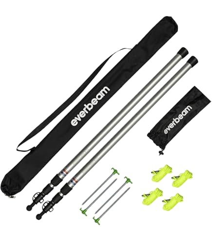 MSR Adjustable, Collapsible Pole for Tarp and Wing Shelters, 5-Foot Sports & Outdoors