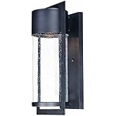 Maxim Focus-12W 1 LED Round Outdoor Wall Mount-9 Inches Wide by 18 inches high