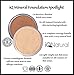 IQ Natural Mineral Makeup Set - 12 Piece Starter Set with Brush [TAN]