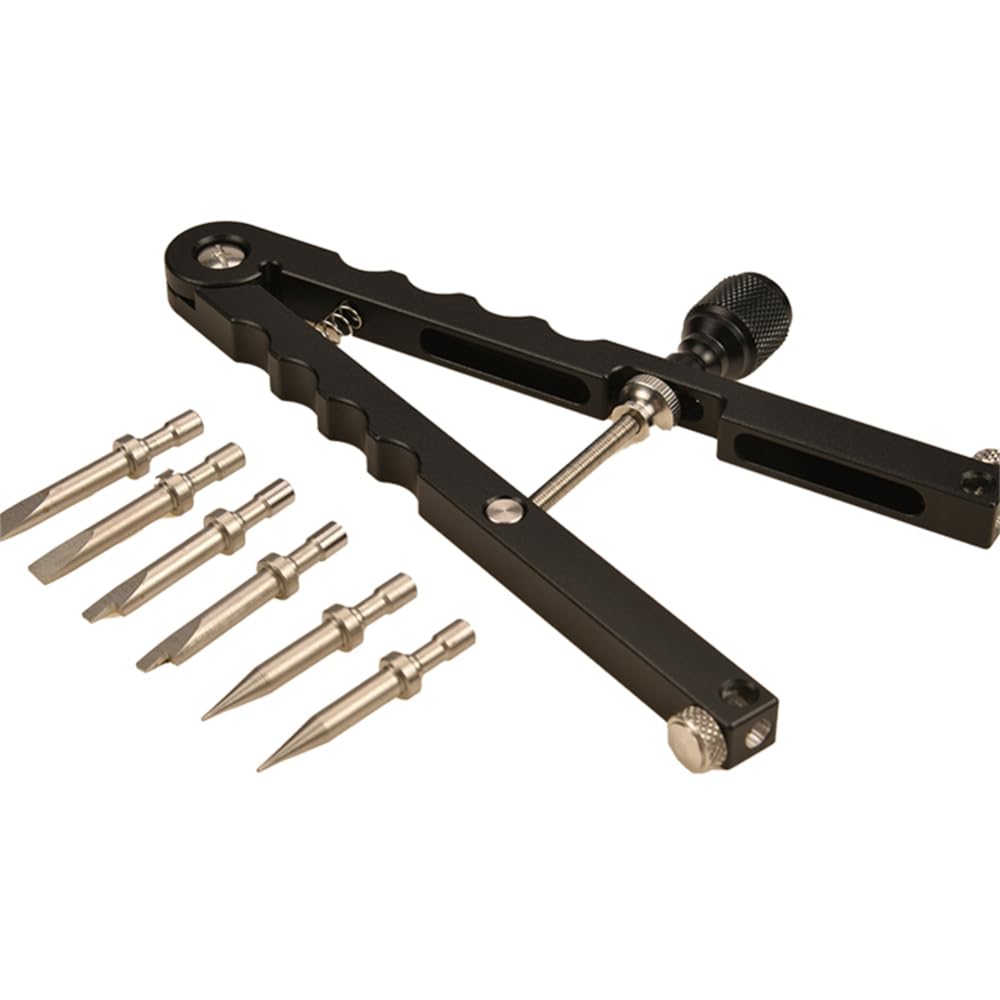 CuteHairy V Shaped Lens Opener Tool Kit, Professional Camera Lens Spanner Wrench Opening Opening Tool with 16-100mm Opening Lens Repair Wrench, 3 Types Of Tips black