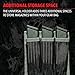 G.P.S. Universal Magazine Holder | Holds 3 Handgun Mags | Durable Tactical Hook & Loop Magazine Organizer for Range Shooting & Tactical Defense