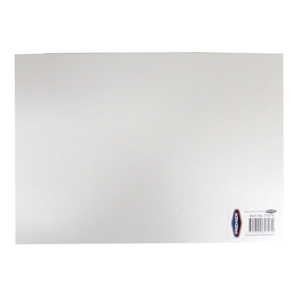 Premier Stationery A4 5mm 212 x 300 mm Foam Board - White (Pack of 10)