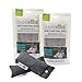 MOSO NATURAL Mini Air Purifying Bag Shoe Deodorizer. Odor Eliminator for Gym Bags, Sneakers and Sports Gear Charcoal Color 4 Pack