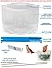 PureSiliconeWare 0.6 Gallon (74 oz) Reusable Silicone Kitchen Bags Freeze Heat Microwave Steam Store Sous Vide