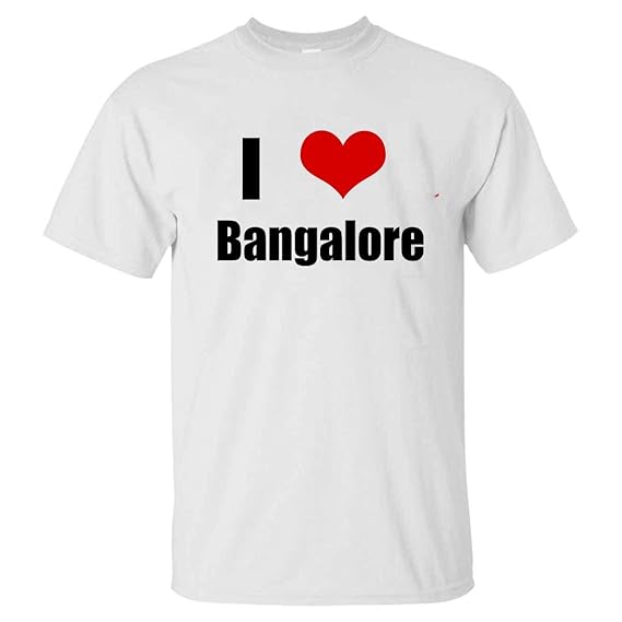 i love bangalore t shirt