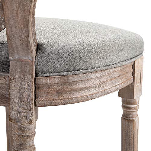 Vintage Bar Stools Set of 2, Wood Barstools Accent Chairs with