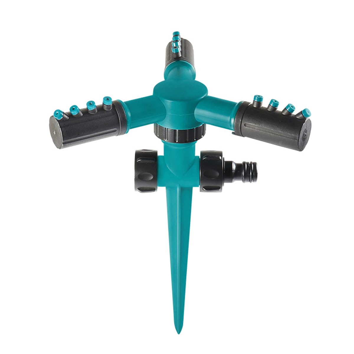 ZONADAH Irrigation Sprinkler Underground Water-Saving Sprinkler Automatic 360 Rotating Gardening Watering System for Outdoor Lawn Yard Garden Agricultural Field