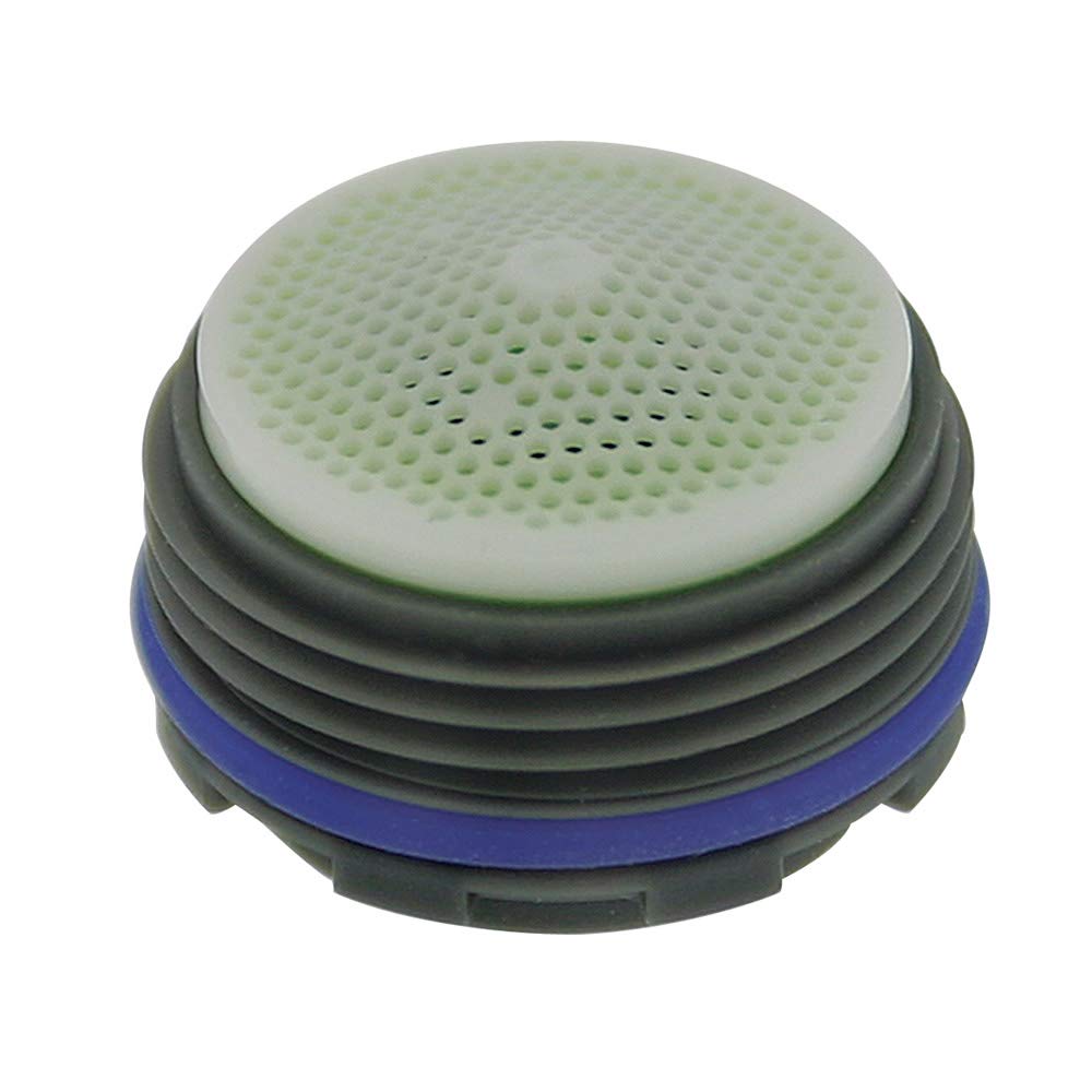 Neoperl 13 0240 5 Economy Flow Aerator - 1.5 GPM, Green/Clear Dome, M18.5x1 Threads, Splash-Free Faucet Stream