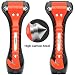 2 PCS High Carbon Steel Hard IPOW Car Safety Hammer Escape Tool With Antiskid Seatbelt Cutter, Life-Saving Emergency Glass/Window Punch Breaker Auto Rescue Disaster Hammer primary