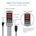 Hygger Titanium Aquarium Heater for Salt Water and Fresh Water, Digital Submersible Heater with External IC Thermostat Controller and Thermometer, for Fish Tank 20-45 Gal (200W)