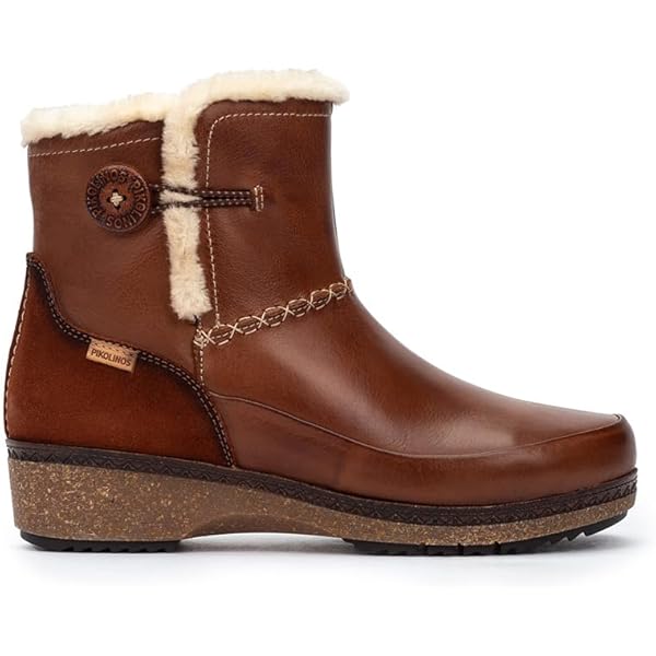Amazon.com | PIKOLINOS Flat Ankle Boots Leather Aldaya for Woman