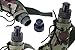 TukTek Classic Camo Canteen for Camping & Hiking Lightweight Durable Water Bottle Jug w/ Carry Strap