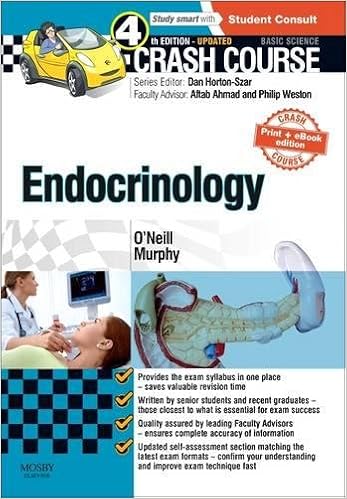 Crash Course Endocrinology Updated Print E Book Edition 9780723438564 Medicine Health Science Books Amazon Com