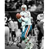 Ikonic Fotohaus Dan Marino Signed Photo Autograph Print Wall Art Home Decor