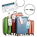 Cruise Luggage Tags Etag Holders Zip Seal & Steel Loops Thick PVC