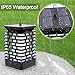 EOYIZW Solar Outdoor Lights 2 Pack- 99 LEDs Flickering Flame Solar Lantern for Garden Decor- IP65 Waterproof Garden Decor for Halloween Patio Yard Porch