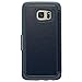 OTTERBOX Strada Series Leather Wallet Case for Samsung Galaxy S7 Edge - Frustration FRĒe Packaging - Tempest Night (Tempest Blue/Navy Blue Leather)
