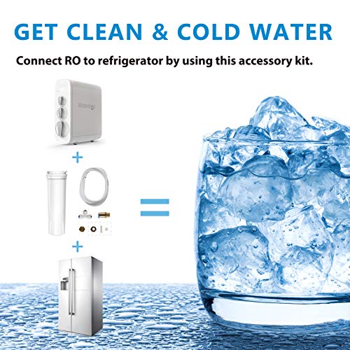 Waterdrop Ice Maker Connection Line & Refrigerator Hose Kit for Reverse