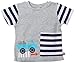 Zutano Baby Boys' This Way Big Pocket Tee (Baby) - Heathered Gray