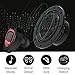 True Wireless Headphones,WOWOGO Bluetooth Headphones Sweatproof Sport Earbuds in-Ear Noise Cancelling Earphone with Built-in Mic and Charging Station for iPhone iPad Samsung (K5-red)