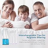 VAVA Water Dental Flosser with 3 Interchangeable Jet Tips, Easy-to-Clean Water Reservoir, Preset Modes for Optimal Flossing, Leak-Proof Electric Dental Floss, Portable Cordless Design