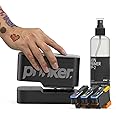 Prinker S Black & Color Temporary Tattoo Printer, Custom Tattoos in Seconds, Water-Resistant and Soap-Washable, Android & iOS Compatible, Color & Black Cosmetic Ink Included