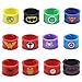 Superhero Slap Bracelet,Boys & Girls Birthday Party Favors and Party Supplies, Superhero Slap Bracelet for Kids School Classroom Rewards, Absolutely Favorite Novelty Toy (12 pcs)-USA WOLF