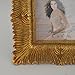 Gift Garden 4x4 Square Gold Picture Frame Vintage Frames 4 by 4 Inch