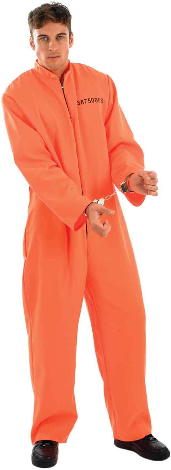 fun shack Mens Prisoner Costume Adults Criminal Inmate
