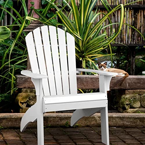 PolyTEAK Extra Large Adirondack Chair, Premium Weather Resistant Poly