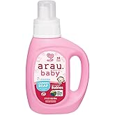 Arau Baby Laundry Soap, Unscented, Plant Based Formula, Safe for Sensitive Skin, Baby Laundry Detergent with No Artificial Fragrance or Additives, Gentle on Infant, Newborn and Baby Clothes, 27 Fl Oz