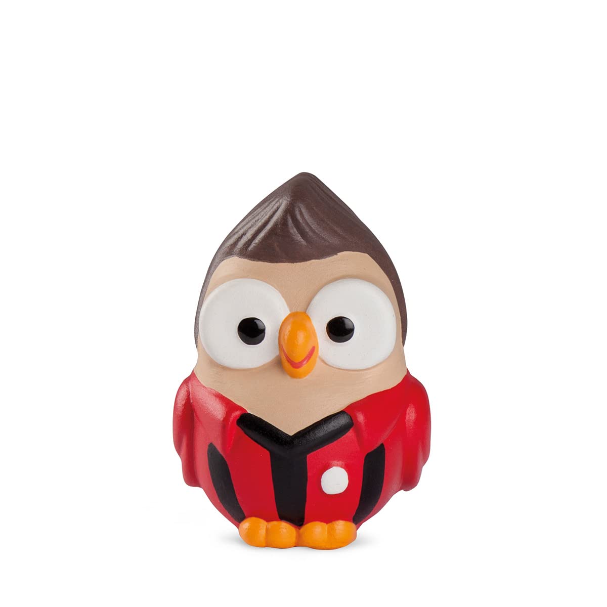 Egan ML18CT/1SN Football Figurine, Goofi, Ceramic, Red/Black, 6 x 6 x 8 cm