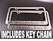 Mercedes Benz Chrome License Plate Frame (metal)