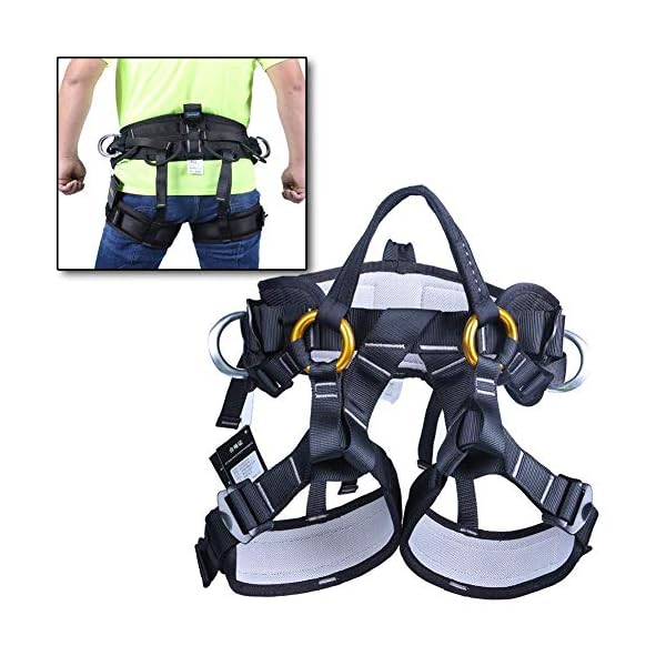 Half Body Harness Absturzsicherung Absturzsicherung Ausrüstung Taille Hüftschutzgürtel Für Baumklettern Bergsteigen