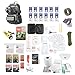 Emergency Zone Urban Survival Bug Out Bag - 2 Person | Bugout Backpack Survival Kit w/Emergency Food Supply, Survival Gear and Supplies for Disasters