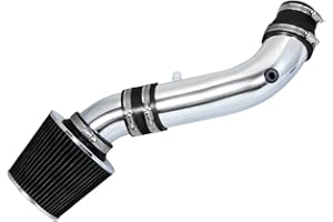 Rtunes Racing Short Ram Air Intake Kit + Filter Combo BLACK Compatible For 07-11 Jeep Wrangler 3.8L V6