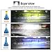 Mdatt 9006/HB4/9012 LED Headlight Bulbs - 100W 12000LM - High/Low Beam,Fog Light Bulb Conversion Kit - DOT Approved - 360 Degree - IP68 Waterpoorf