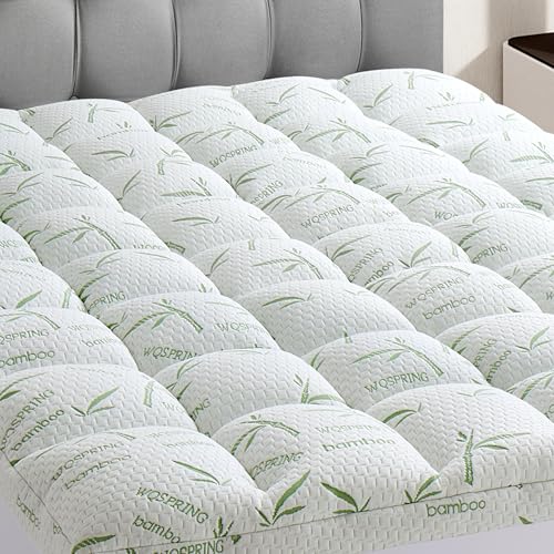 WQSPRING Memory Foam Pillow Top