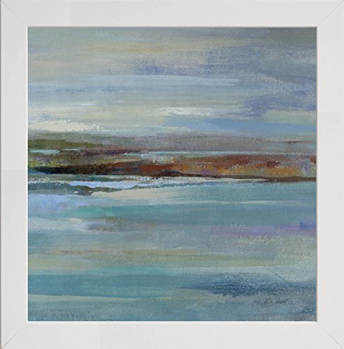 Frame Company Watson Range Northern Shore Square II by Silvia Vassileva, Photo Frame - 8 x 8 Inches, White