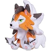 Pokémon Center: Lycanroc (Dusk Form) Sitting Cuties Plush