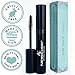 Natural Mascara (Black) | NEW VOLUMIZING FORMULA | Essential Organic Makeup | Cruelty Free | Long-lasting and lengthening mascara | MADE IN USA | Gluten Free
