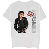 Michael Jackson Men's Michael Jackson Official Merch Bad T-Shirt
