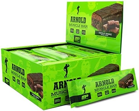 Arnold Schwarzenegger Series Muscle Bar Chocolate Peanut Butter 12 Bars by Arnold Schwarzenegger Series
