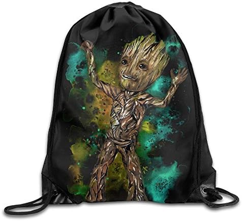 MissMr I Am Groot 4 Belt Sports Backpack,Fashion Trend, Polyester Sports Bag,Net Red Part,Men's Handbag,Ladies,Teenager,Adult,Outdoor Work,Office,Lunch Box