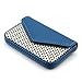 Birsppy Partstock Multipurpose PU Leather Business Name Card Holder Wallet Leather Credit card ID Case/Holder/Cards Case with Magnetic Shut Blue