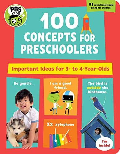 PBS KIDS 100 Concepts for Preschoolers: Important Ideas for 3-4 Year-Olds (8)