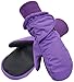 SimpliKids Toddler Waterproof Gloves Sports Insulation Kids Winter Mittens Gloves,S,Purple